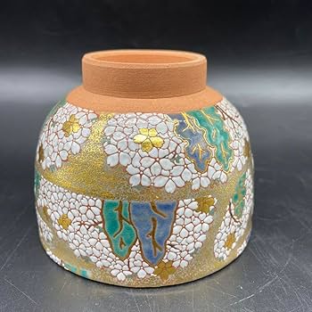 Amazon.co.jp: 加藤利昇造 乾山写 吉野桜 茶碗 茶道具 5